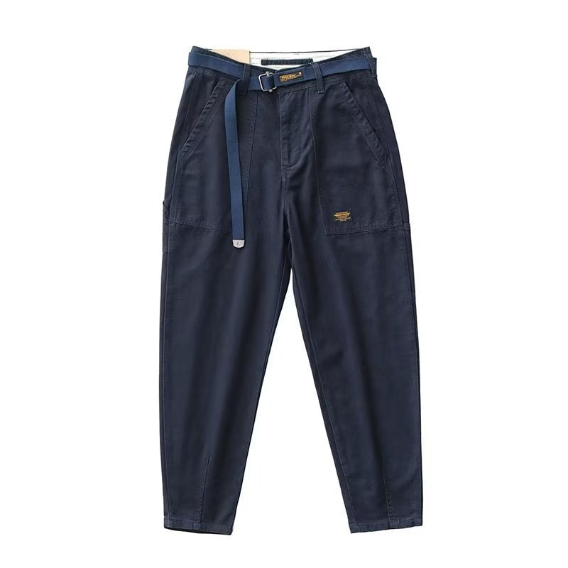 Casual Solid Color Lazy Youth Popularity Pants