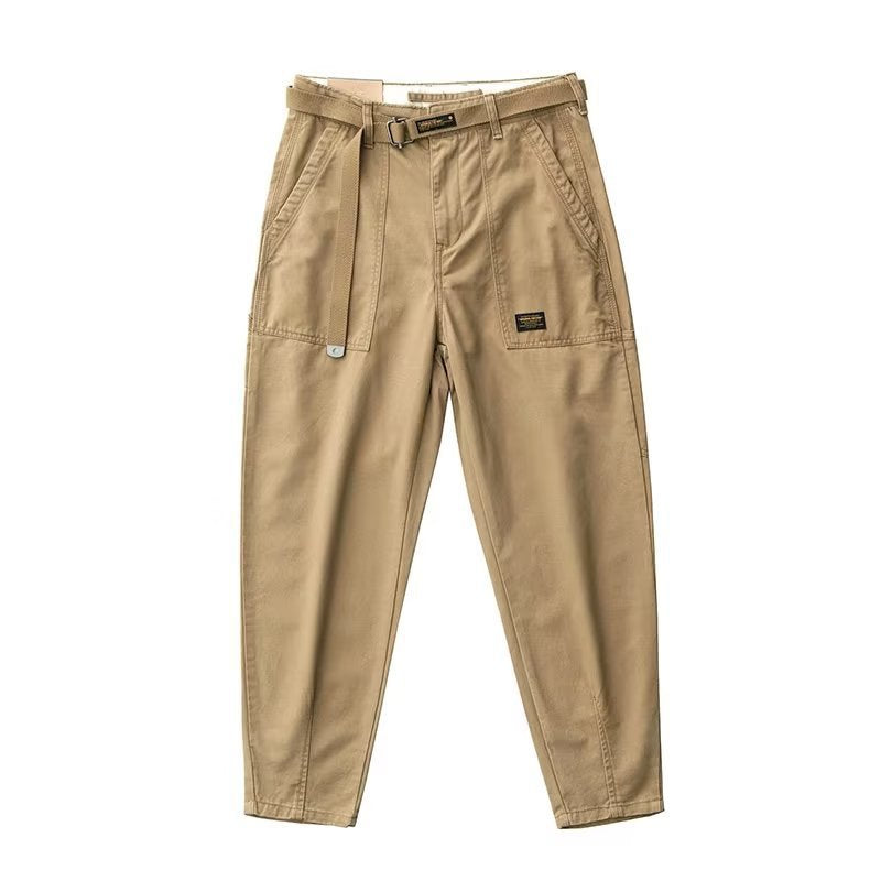 Casual Solid Color Lazy Youth Popularity Pants