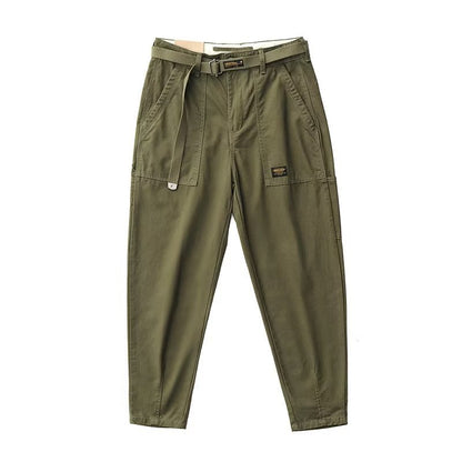 Casual Solid Color Lazy Youth Popularity Pants