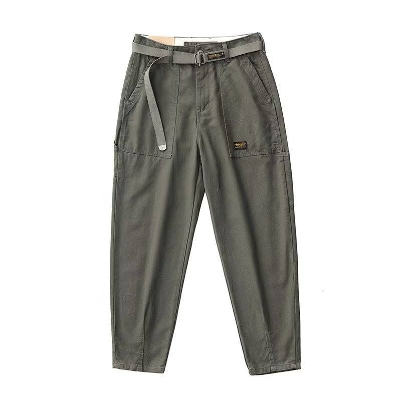 Casual Solid Color Lazy Youth Popularity Pants